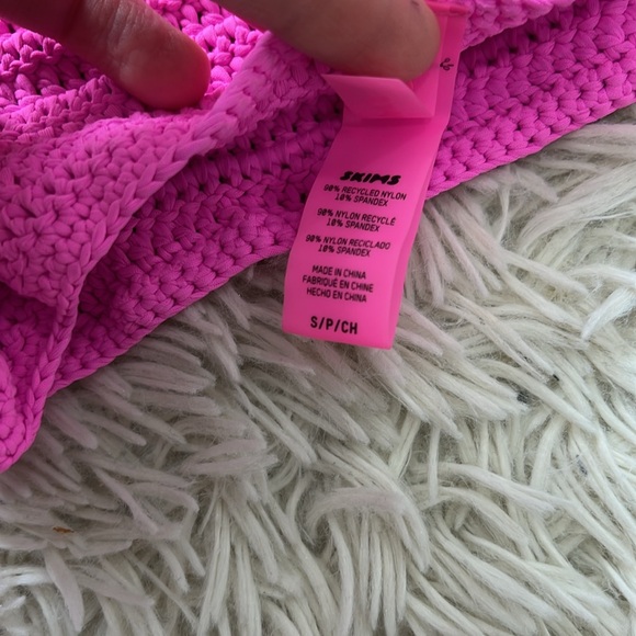 Skims Women's Pink Bikinis-and-tankini-sets - Picture 5 of 6